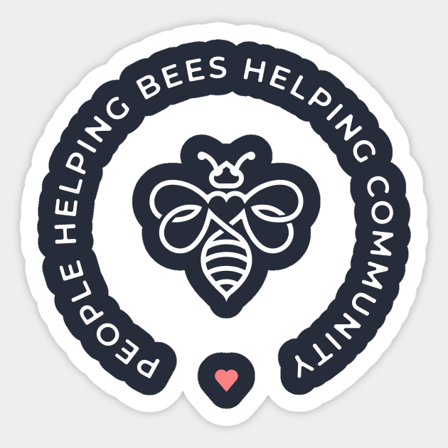 Save the Bees Sticker by teall